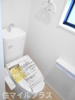 【トイレ】 | 郡山市賀庄新築一戸建て3棟 | トイレも気になるポイント