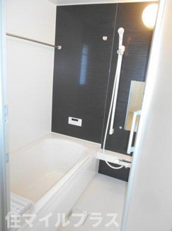 【浴室】 | 郡山市賀庄新築一戸建て3棟 | ゆったり過ごせるお風呂です