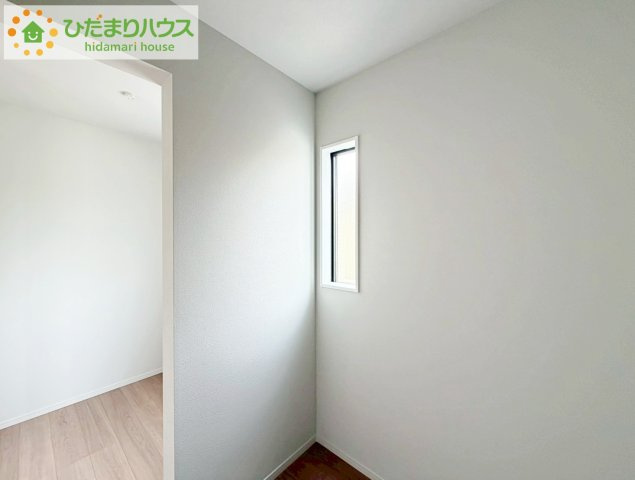 郡山市富久山町９期　新築戸建　１号棟の収納|クローゼットタイプの収納は荷物がどこにあるかすぐに見つかります！