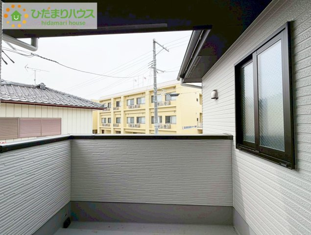 郡山市富久山町９期　新築戸建　１号棟のバルコニー|バルコニーB