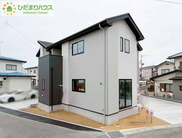 郡山市富久山町９期　新築戸建　１号棟の外観|是非一度、ご家族そろってご内覧ください♪