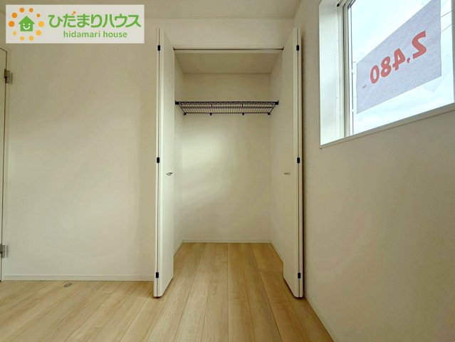 郡山市安積町荒井第6　新築戸建　3号棟の収納|洋室A 収納