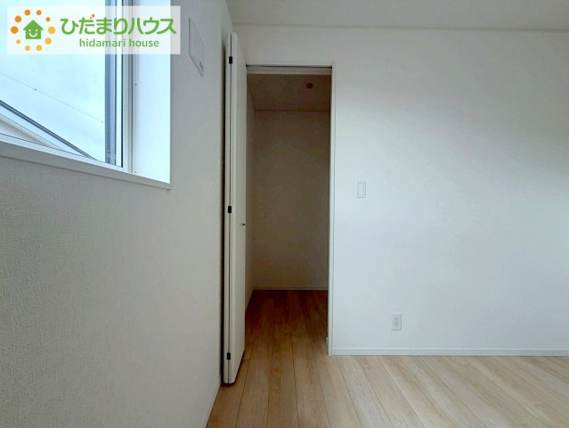 郡山市安積町荒井第6　新築戸建　3号棟の収納|洋室B　収納