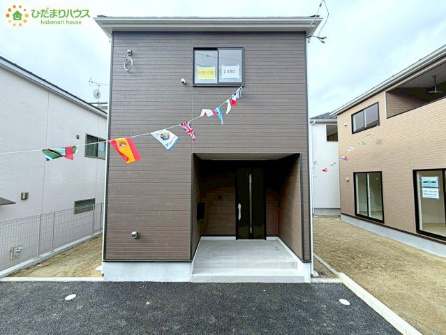 郡山市安積町荒井第6　新築戸建　3号棟の外観|是非一度、ご家族そろってご内覧ください♪