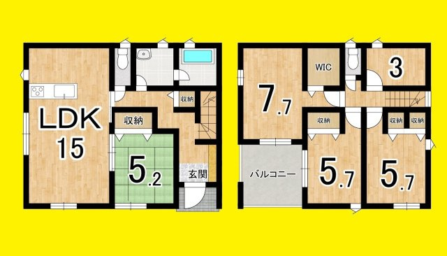 牧之原市静波　第11／の間取り