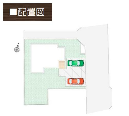 古河市女沼　新築戸建　４号棟の区画図
