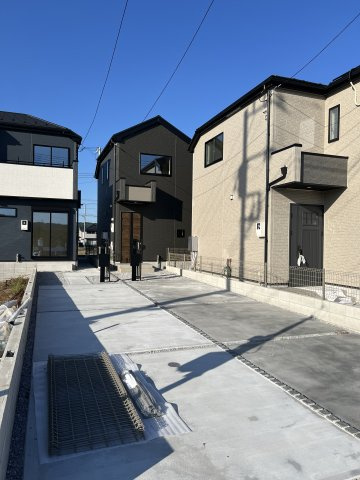 あきる野市引田　新築戸建全8棟の外観|現地外観