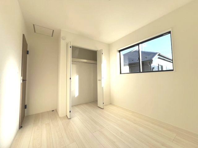 あきる野市引田　新築戸建全8棟の洋室|【洋室4】収納スペース