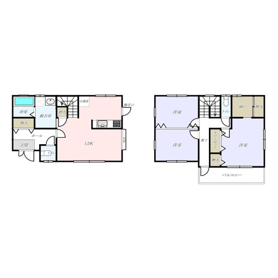 【間取り】 | 福智町金田戸建て