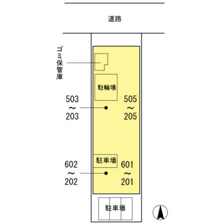 シャンティオンの区画図