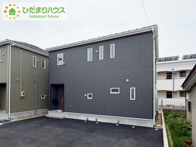 郡山市昭和第9　新築戸建　5号棟の外観|学校や大きな公園も近くお子様も安心！