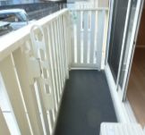 ヴィラ川口南町のバルコニー