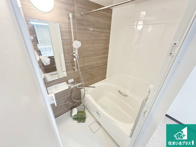 藤和奈良ハイタウン3号棟の浴室|ゆったりと足を伸ばせる浴室は一日の疲れを癒してくれる大切な空間です♪