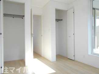 【洋室】 | 郡山市安積町荒井新築一戸建て3棟 | 広々とした洋室です