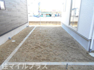 【庭】 | 郡山市安積町荒井新築一戸建て3棟 | お庭でゆったりと過ごせます