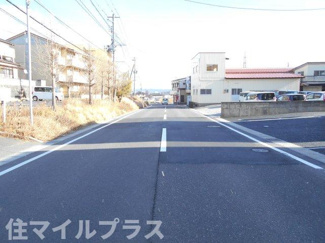 【前面道路含む現地写真】 | 郡山市安積町荒井新築一戸建て3棟 | 前面道路含む現地写真です