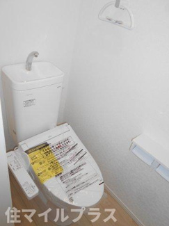 【トイレ】 | 郡山市安積町荒井新築一戸建て3棟 | 落ち着いたトイレです