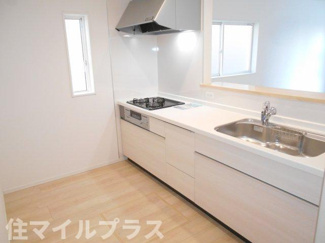 【キッチン】 | 郡山市安積町荒井新築一戸建て3棟 | キッチンでお料理をお楽しみください