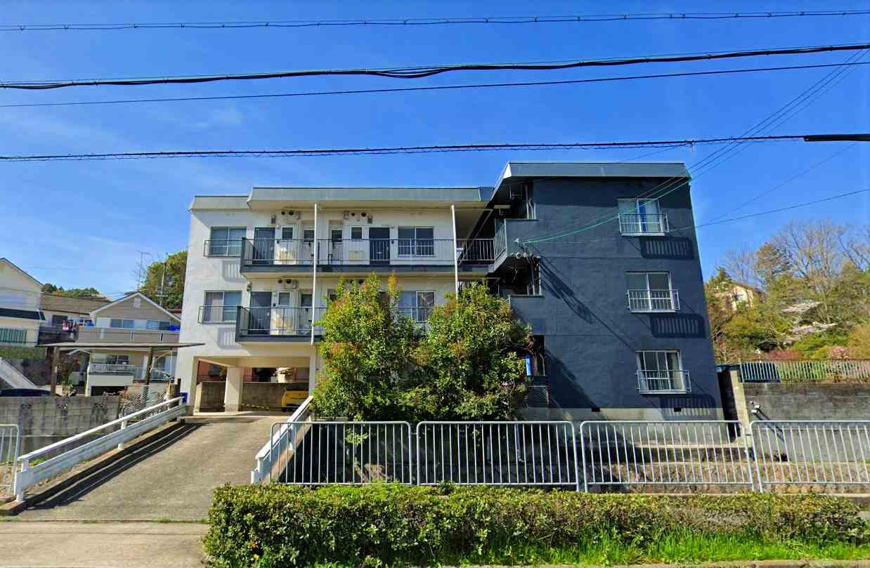 南五葉ハイツの外観|外装塗装も施したリノベーションマンション