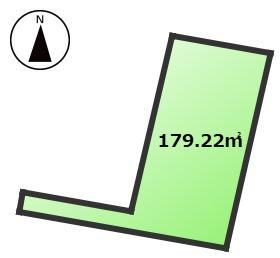 久喜市栗橋東１丁目　売地の土地図|1区画