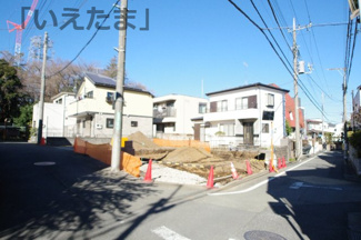 【外観】 | 【仲介手数料無料！！】府中市浅間町4丁目　新築戸建て（全2棟）1号棟　5380万円 | 令和８年1月１２日撮影　建築中