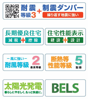 【構造・工法・仕様】 | 【仲介手数料無料！！】府中市浅間町4丁目　新築戸建て（全1棟）1号棟　6190万円