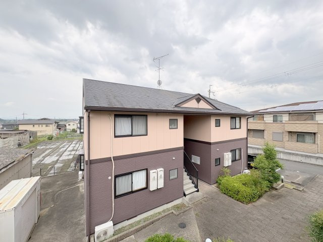 シャルマン二番館A棟の展望