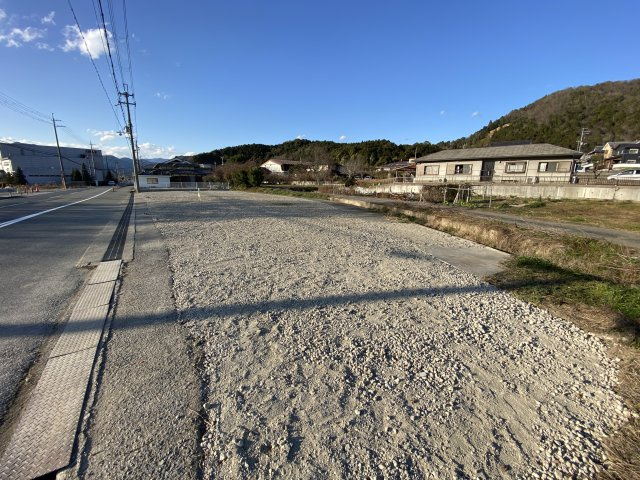 丹波市山南町野坂の売地の外観