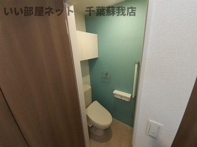 ジーナル５のトイレ|ゆったりとした空間のトイレです