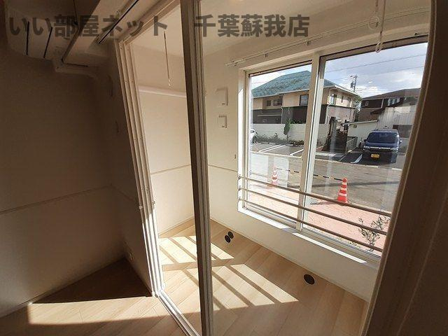 ジーナル５のバルコニー|お洗濯にも便利なバルコニー付き