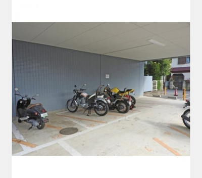 【駐車場】 | クリエール志木 | 駐車場バイク置場