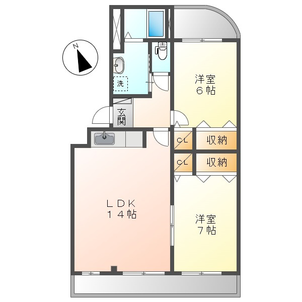 アステールの間取り
