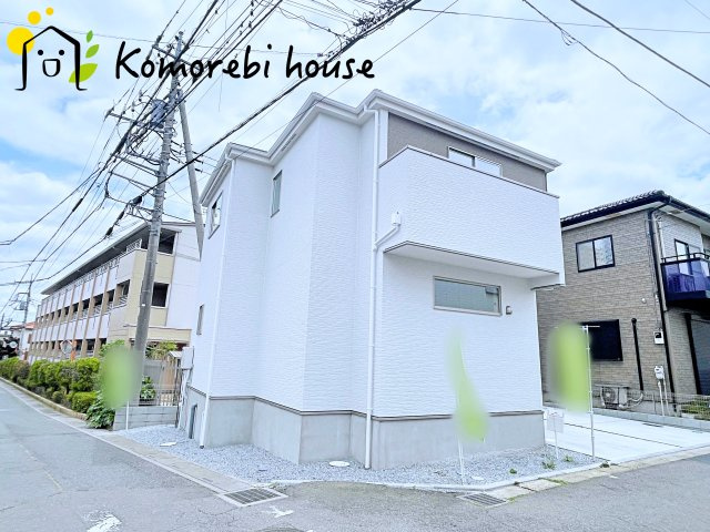 上尾市本町　1期　新築一戸建て　Terrechez　01の外観|外観は落ち着いています