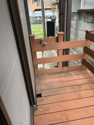 【バルコニー】 | 藤ハウス | ※内装前です。