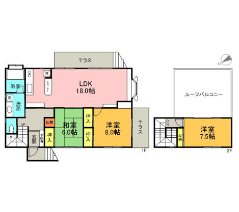 【間取り】 | 宇佐美みのりの村　戸建