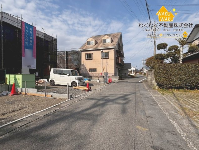 牧之原市静波　第11／の前面道路含む現地写真|【2号棟】2026年2月24日撮影
