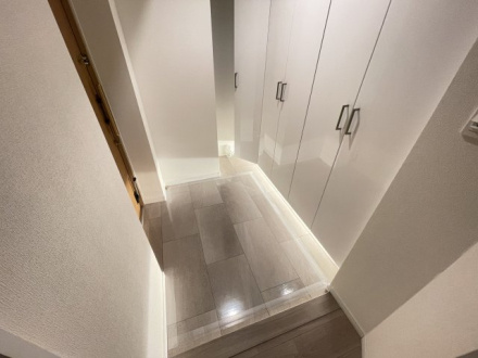 パークスクエア宝塚フォレストタワーの玄関|シンプルで使いやすい玄関です