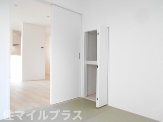 【和室】 | 郡山市安積町荒井新築一戸建て3棟 | 来客時にも便利な和室付き