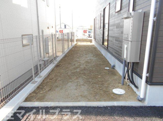 【庭】 | 郡山市安積町荒井新築一戸建て3棟 | お庭で自由な時間を過ごせます