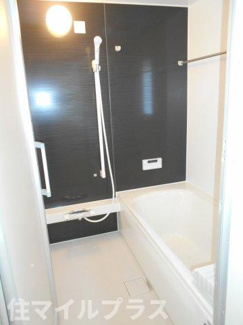 【浴室】 | 郡山市安積町荒井新築一戸建て3棟 | 落ち着いた空間のお風呂です