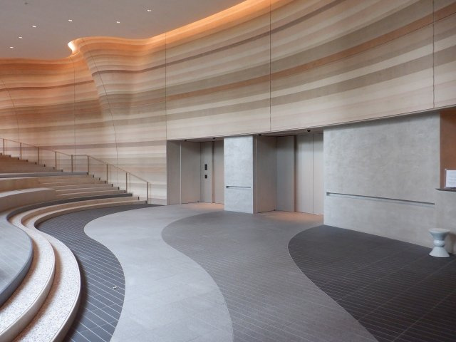 パークタワー勝どきサウスのエントランス