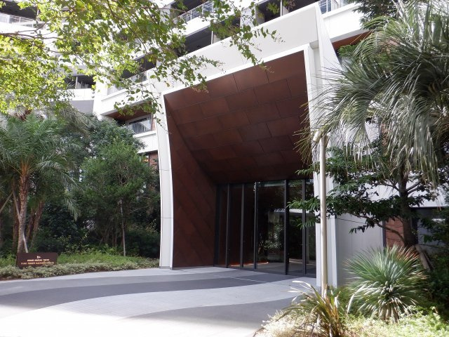 パークタワー勝どきサウスのエントランス