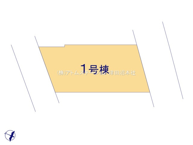 【区画図】 | アトムセレクト船橋市夏見１２期　１号棟