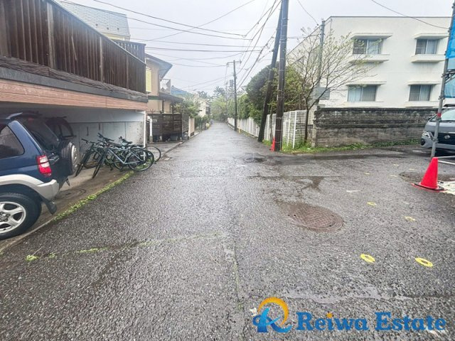 新築戸建　茅ヶ崎市東海岸南6丁目の前面道路含む現地写真