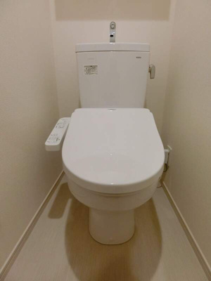 【トイレ】 | グレイス蓮根 | 落ち着いたトイレです