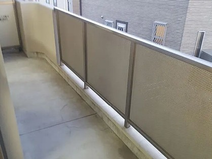 リバーサイド兼田のバルコニー