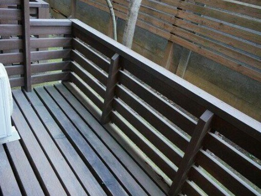 欅のバルコニー