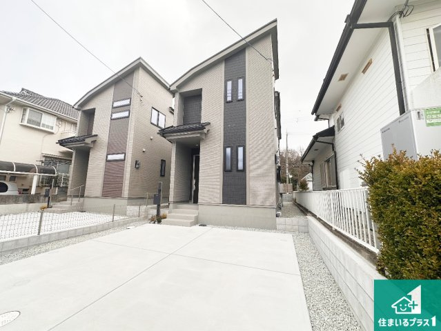 神戸市西区樫野台　新築一戸建ての外観|お客様に長く安心して住んでいだだける事にこだわった家づくり！住んでからのアフターサービスにもしっかりと取り組んでいます！