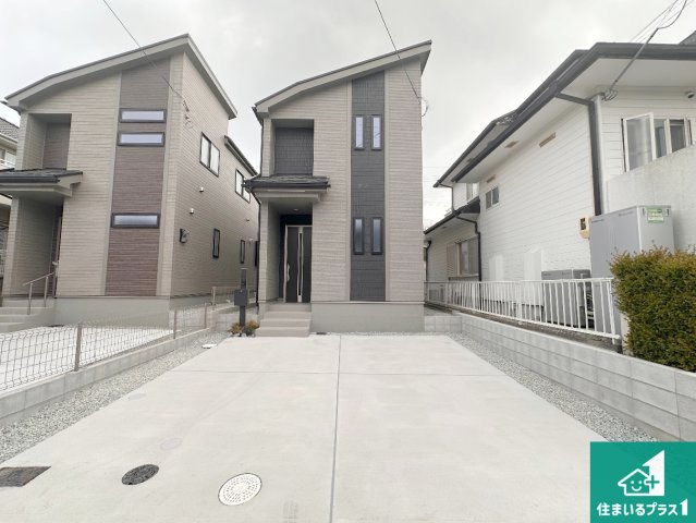 神戸市西区樫野台　新築一戸建ての外観|安心の10年保証！外観を美しく保ち、雨水で汚れを落とします！気になることがありましたら、お気軽にお問い合わせください！