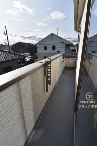 ハートフルタウン 　ひたちなか市相金町13番　Aのバルコニー|お部屋から出られるバルコニーです。ちょっと気分転換に外の景色を眺めて深呼吸もいいですね。